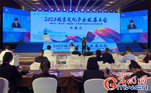 2020北京文化產業(yè)發(fā)展大會舉辦 謀篇布局 新藍海